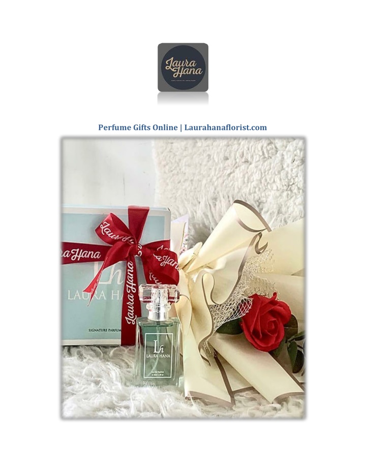 perfume gifts online laurahanaflorist com