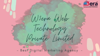 Digital Marketing Agency | W3era.com