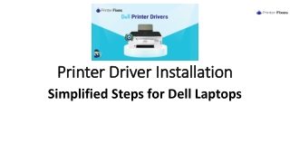 Dell Printer Drivers