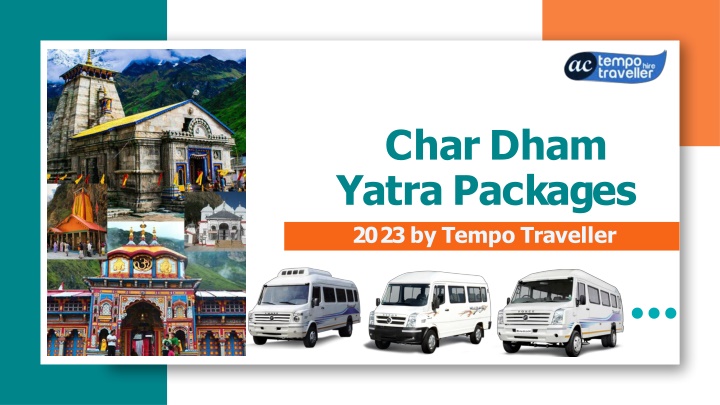 char dham yatra packages 2023by tempo traveller