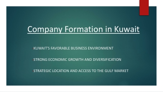 Company Formation in Kuwait