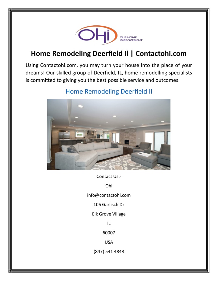 home remodeling deerfield il contactohi com