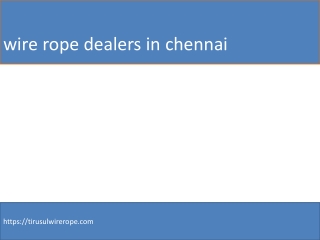 lifting equipment dealers in Chennai