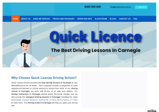 Affordable Driving Lessons in Carnegie: Where to Find Them