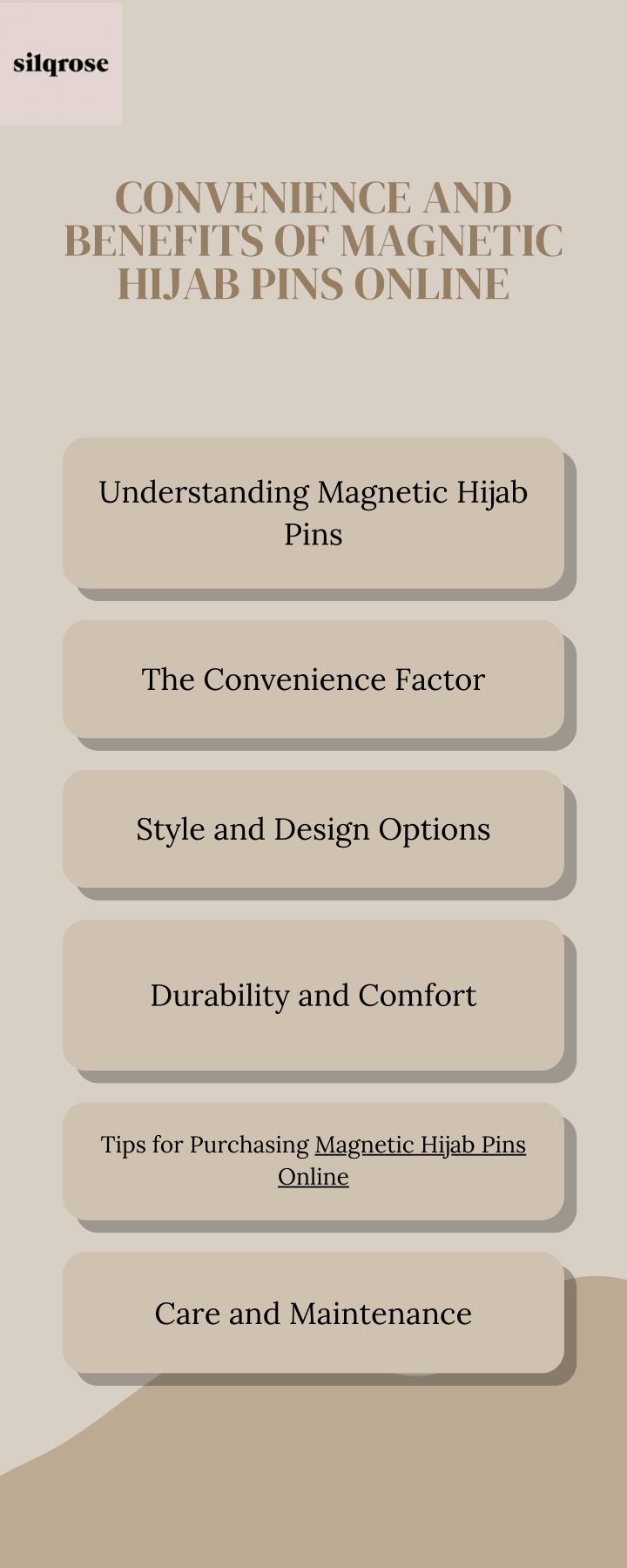convenience and benefits of magnetic hijab pins