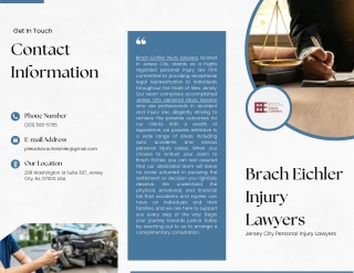 Brach Eichler Injury Lawyers