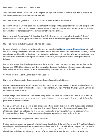 larevuetech fr la revue tech la revue tech