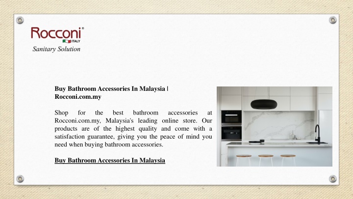 buy bathroom accessories in malaysia rocconi