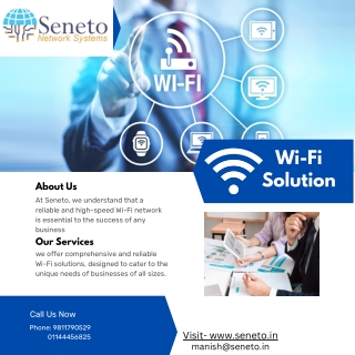 Wi-Fi solution provider