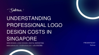 Understanding Professional Logo Design Costs in Singapore