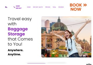 247 Baggage Storage Services in Melbourne