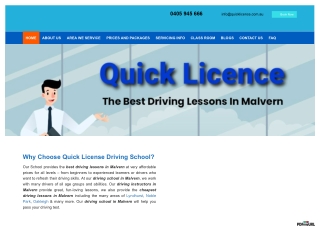 Get Behind the Wheel: Driving Lessons in Mt Waverley