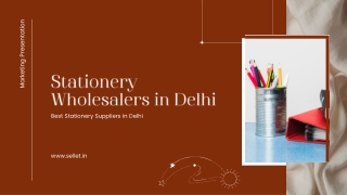 Stationery Wholesalers in Delhi