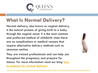 what is normal delivery