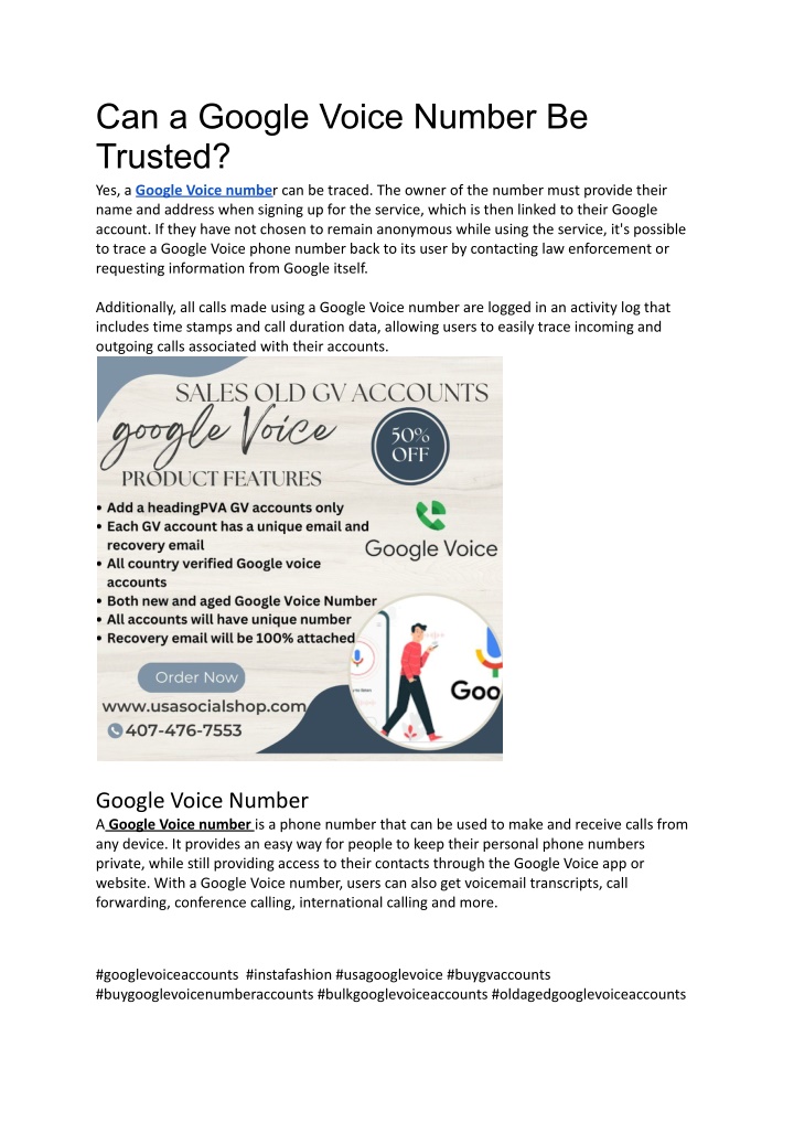 can a google voice number be trusted yes a google