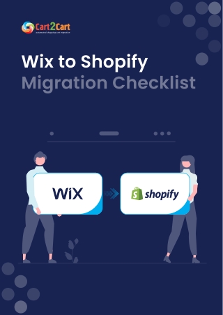 wix to shopify migration checklist