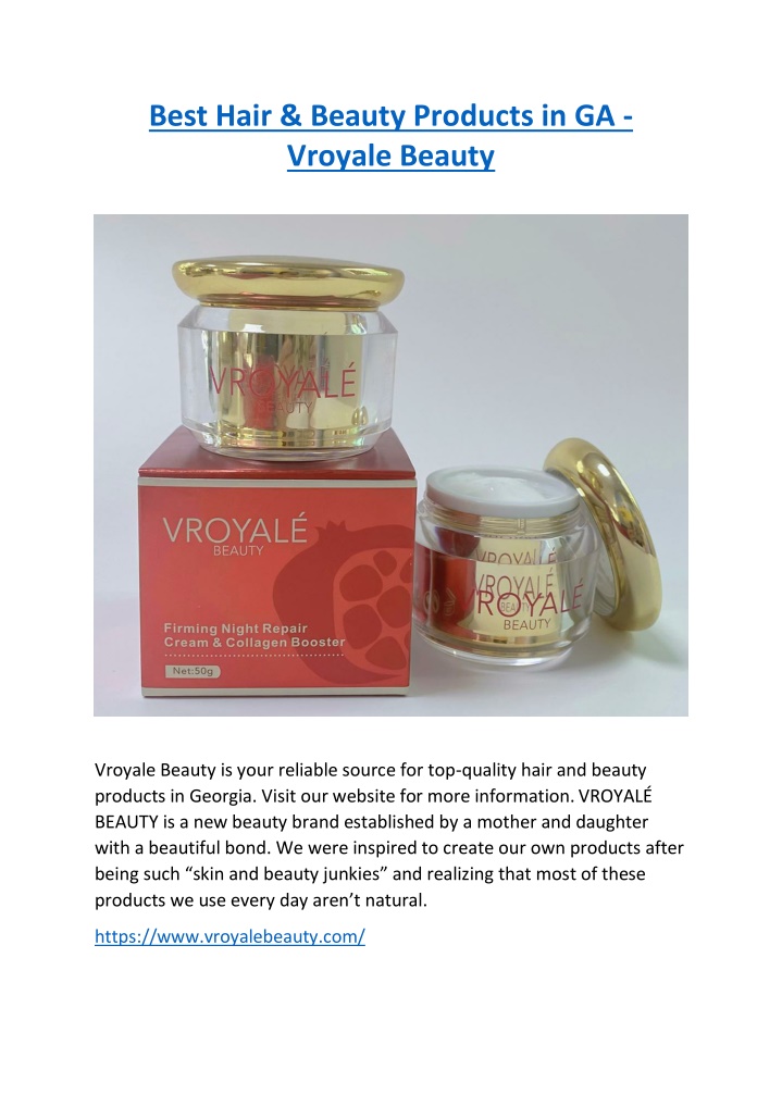 best hair beauty products in ga vroyale beauty