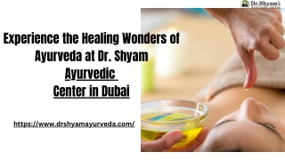 Reputed Ayurvedic Center in Dubai