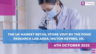 the uk market retail store visit by the food