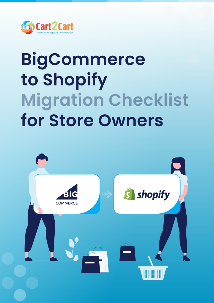 bigcommerce to shopify migration checklist