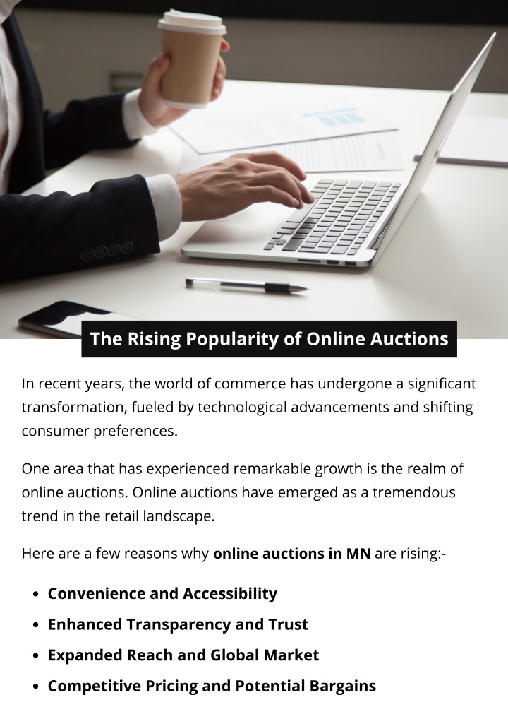 the rising popularity of online auctions