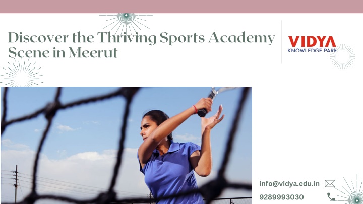 discover the thriving sports academy scene