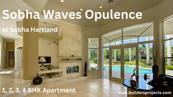 sobha waves opulence at sobha hartland