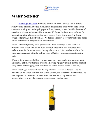 Soft Water, Happy Home: Discover the Advantages of Water Softeners