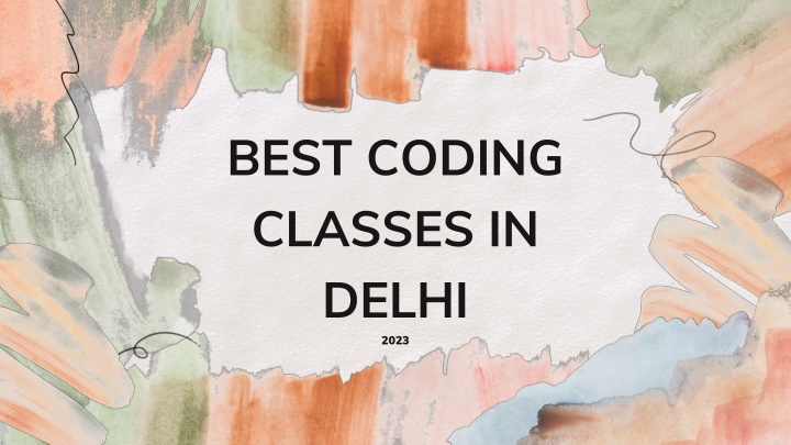 best coding classes in delhi