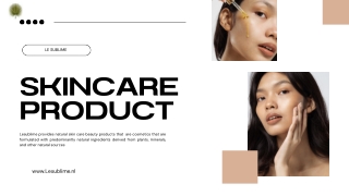 skincare product