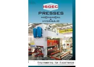 Presses Mechanical & Hydraulic-Isgec Heavy Engineering Ltd.