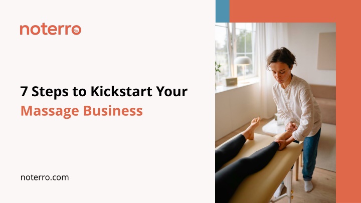 7 steps to kickstart your massage business