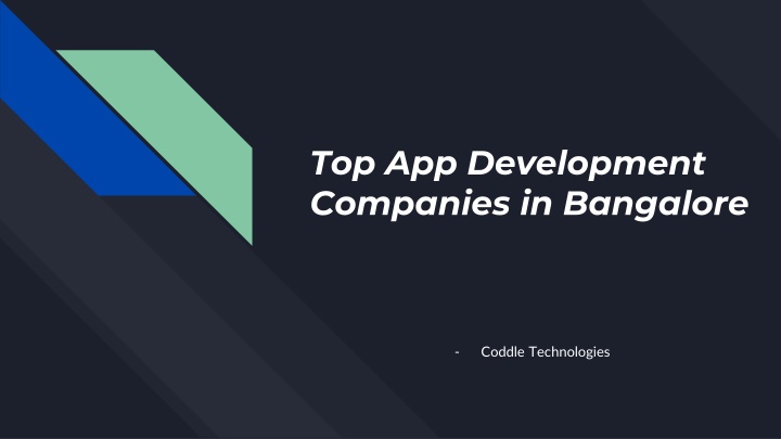 t op app development companies in bangalore