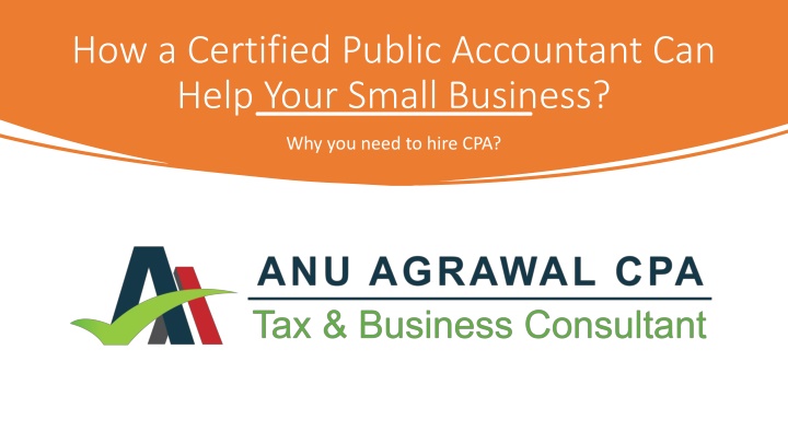 how a certified public accountant can help your small business