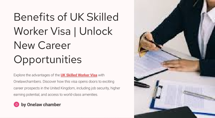 benefits of uk skilled worker visa unlock