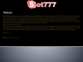 Slot777