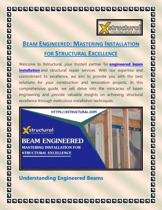 Beam Engineered - Mastering Installation for Structural Excellence