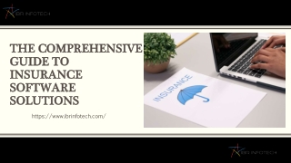 the comprehensive guide to insurance software solutions