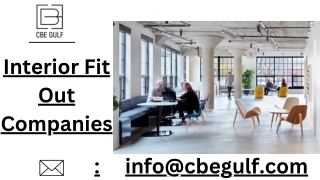 Interior Fit Out Companies