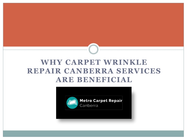why carpet wrinkle repair canberra services