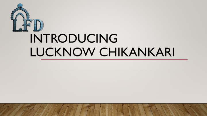 introducing lucknow chikankari