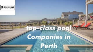Pool Build WA - Top Pool Companies Perth