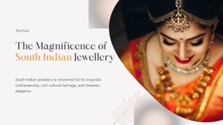 The Magnificence of South Indian Jewellery - Kanyaa