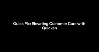 Quicken Customer Care  1(888) 653-5491