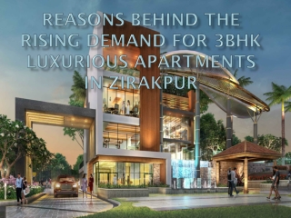 3BHK Luxurious Apartments in Zirakpur - Aura Gazania