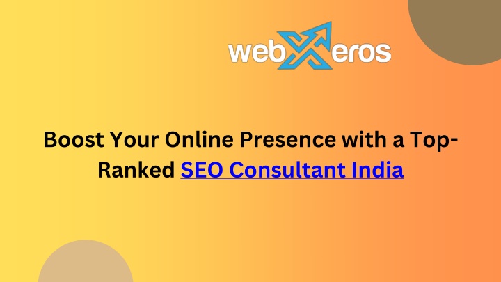 boost your online presence with a top ranked