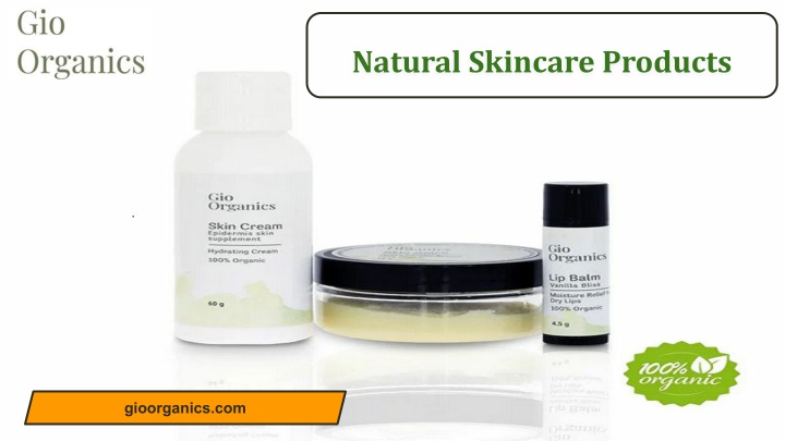 natural skincare products