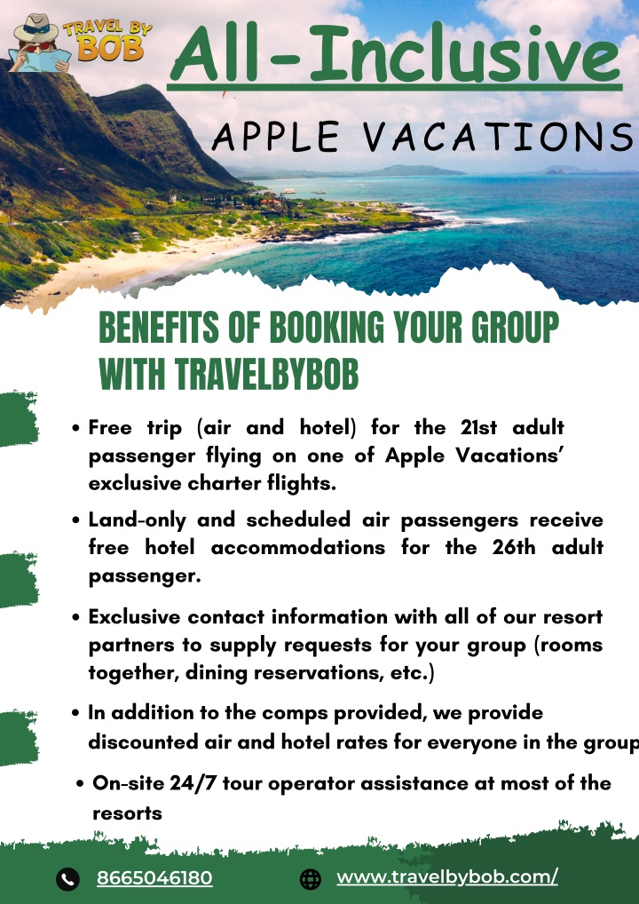 all inclusive apple vacations