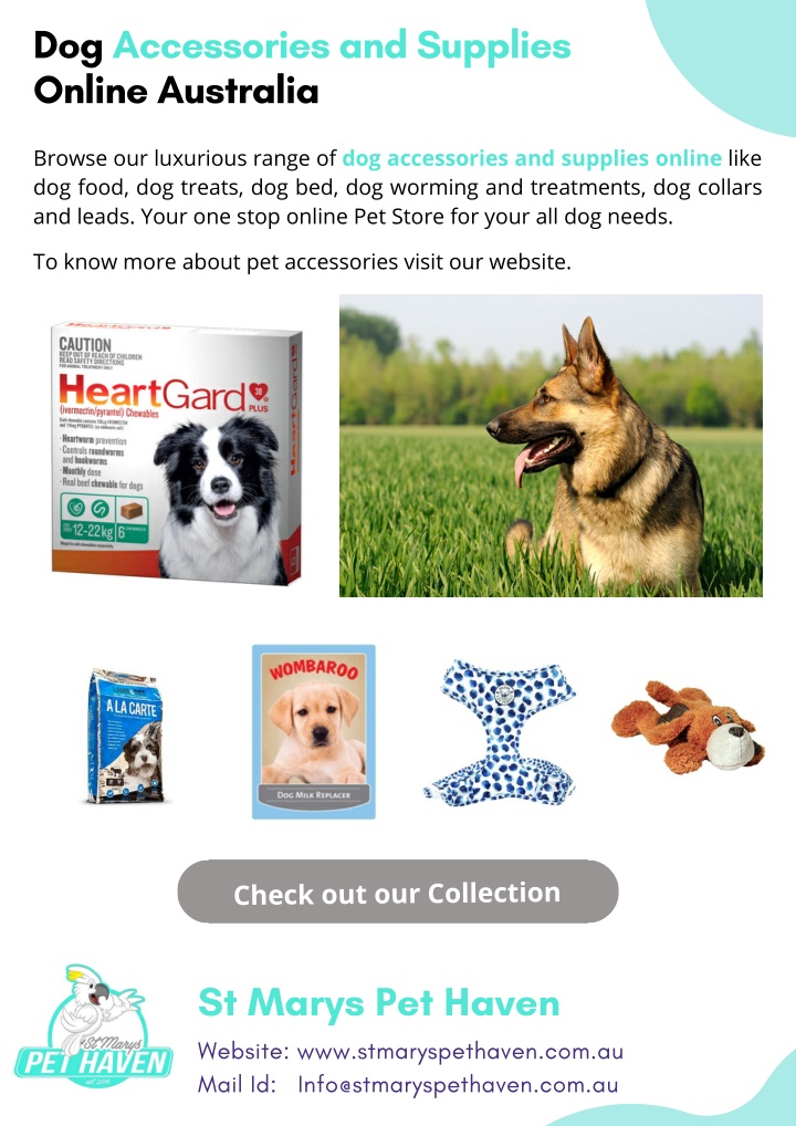 dog accessories and supplies online australia