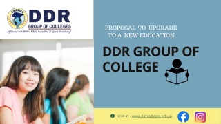 proposal to upgrade to a new education